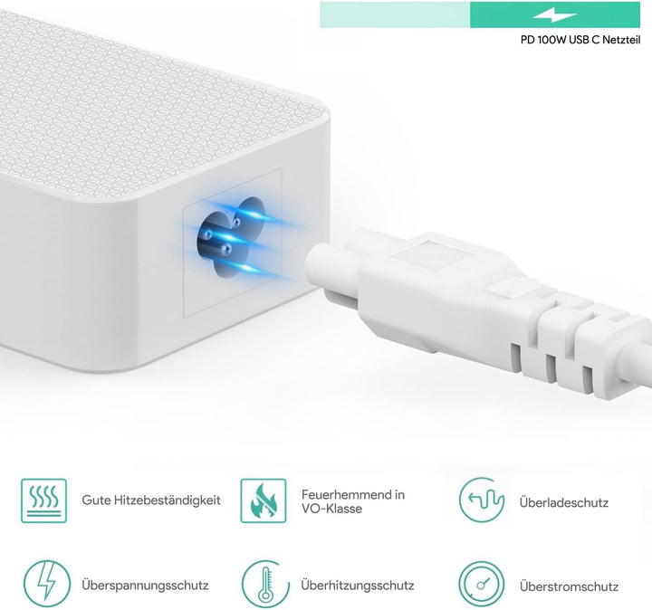 HKY 100W Netzteil Ladegerät für EF ECOFLOW Delta 3 Classic Tragbare Powerstation EcoFlow Delta 2 tra