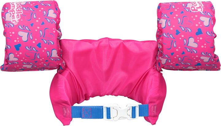 Bestway Puddle Jumper Schwimmhilfe Kleiner Delfin, 2-6 Jahre, 15-30 kg, Brustumfang 56 cm, Polyester