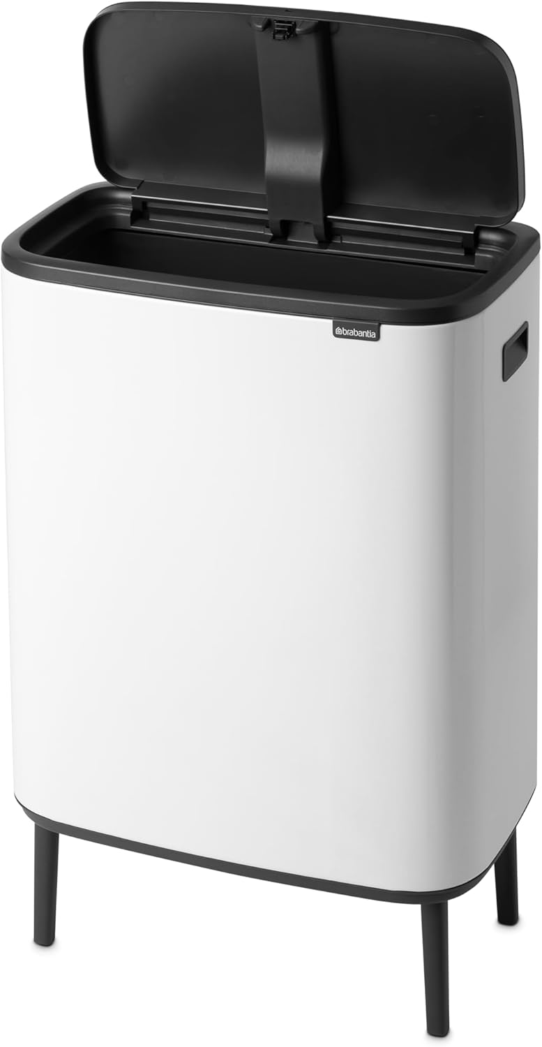 Brabantia 130205 Mülleimer, Weiss, 60 liter