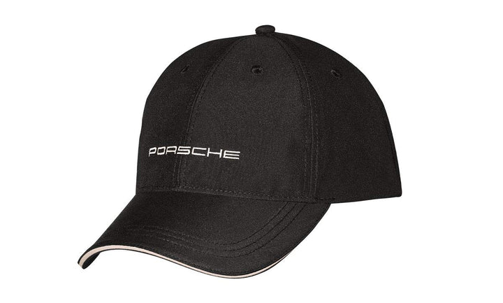 Porsche Baseball-Kappe klassisch mit Logo schwarz