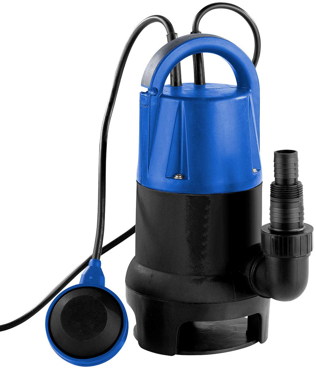 AGT Schmutzwasserpumpe: Tauchpumpe 400W mit Schwimmschalter - für Schmutzwasser geeignet (Tauchpumpe