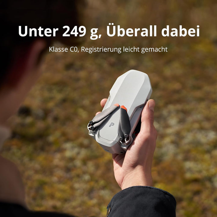 Potensic ATOM 2 Fly More Combo mit RC PTD 1, Drohne mit Kamera 4K HDR-Video, 8K Foto, unter 249 g, 3