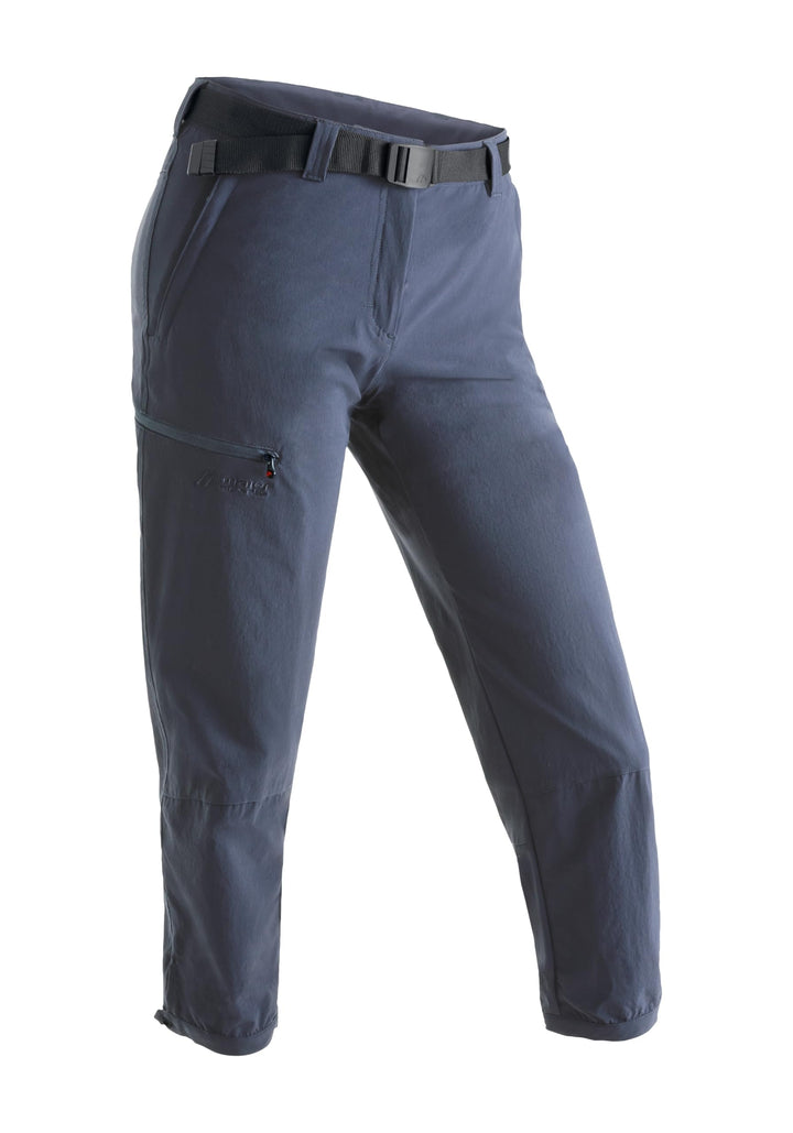 Maier Sports Inara Slim 3/4, Damen Wanderhose, Wasserabweisende Dreiviertelhose für Trekking und Hik