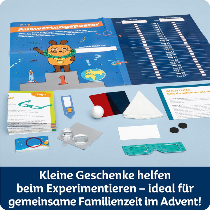 Die Maus Adventskalender Wer weiss mehr?: 24 Fragen & Antworten mit der Maus