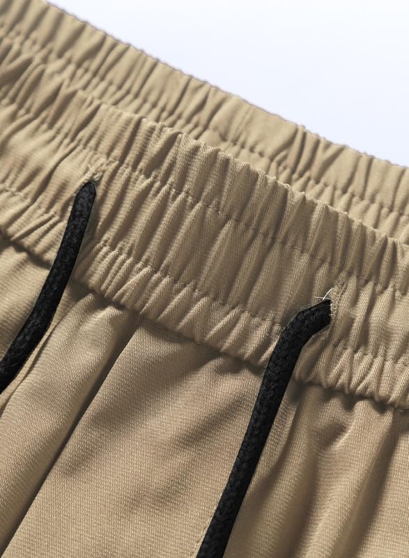 Elegancity Herren Cargo Hose Lang Einfarbig Freizeithose Loose Fit Casual Chino Hose Männer Cargohos