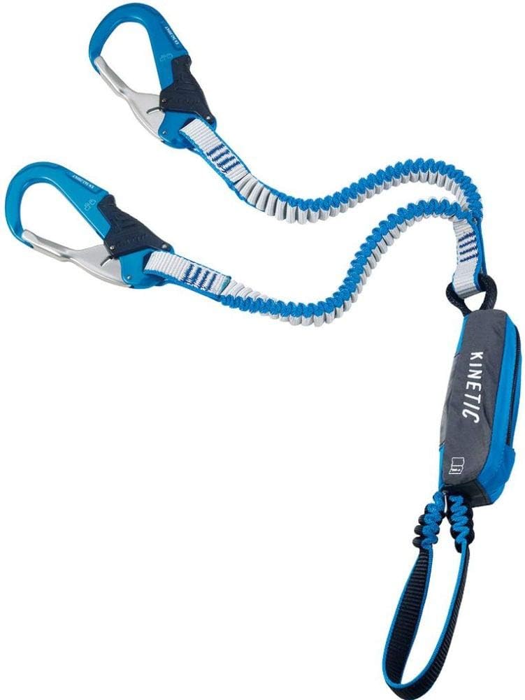 CAMP Kinetic Rewind Pro Blau - Leichtes kompaktes Klettersteigset, Grösse One Size - Farbe Blue