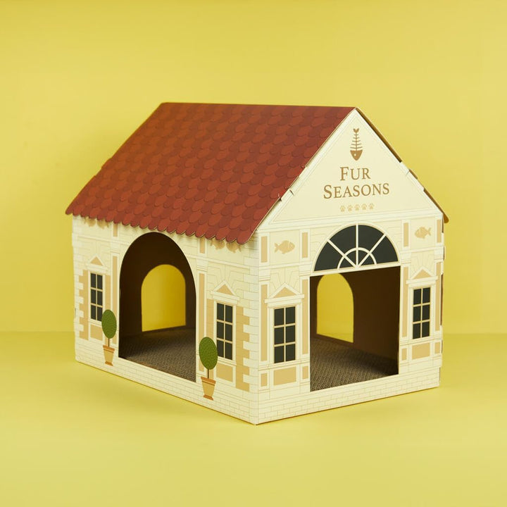 balvi Katzenhaus & Kratzbaum Fur Seasons Das exklusivste Kratzgestell der Stadt Karton