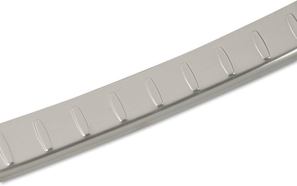 Avisa Edelstahl Heckstossstangenschutz kompatibel mit Volkswagen Passat 3C/B6 Variant 2005-2010 Silb