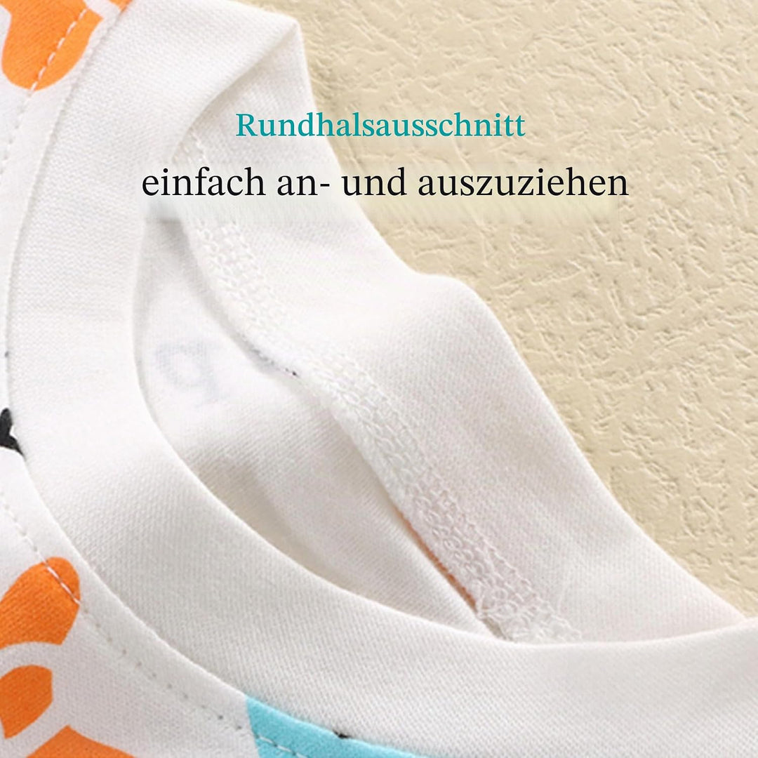 100% Baumwolle Baby Kinder Schlafanzüge Jungen Mädchen Pyjamas Set Langarm Nachtwäsche 1-2 Jahre Smi