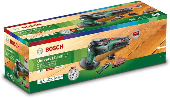 Bosch Home and Garden UniversalMulti 12 0603103000 Multifunktionswerkzeug ohne Akku 12V Anzahl mitge