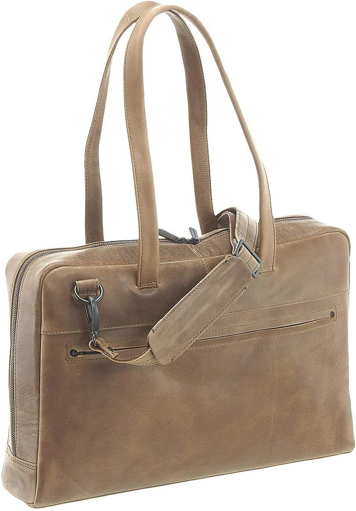 Plevier Pure Laptoptasche 43 cm Taupe, Taupe