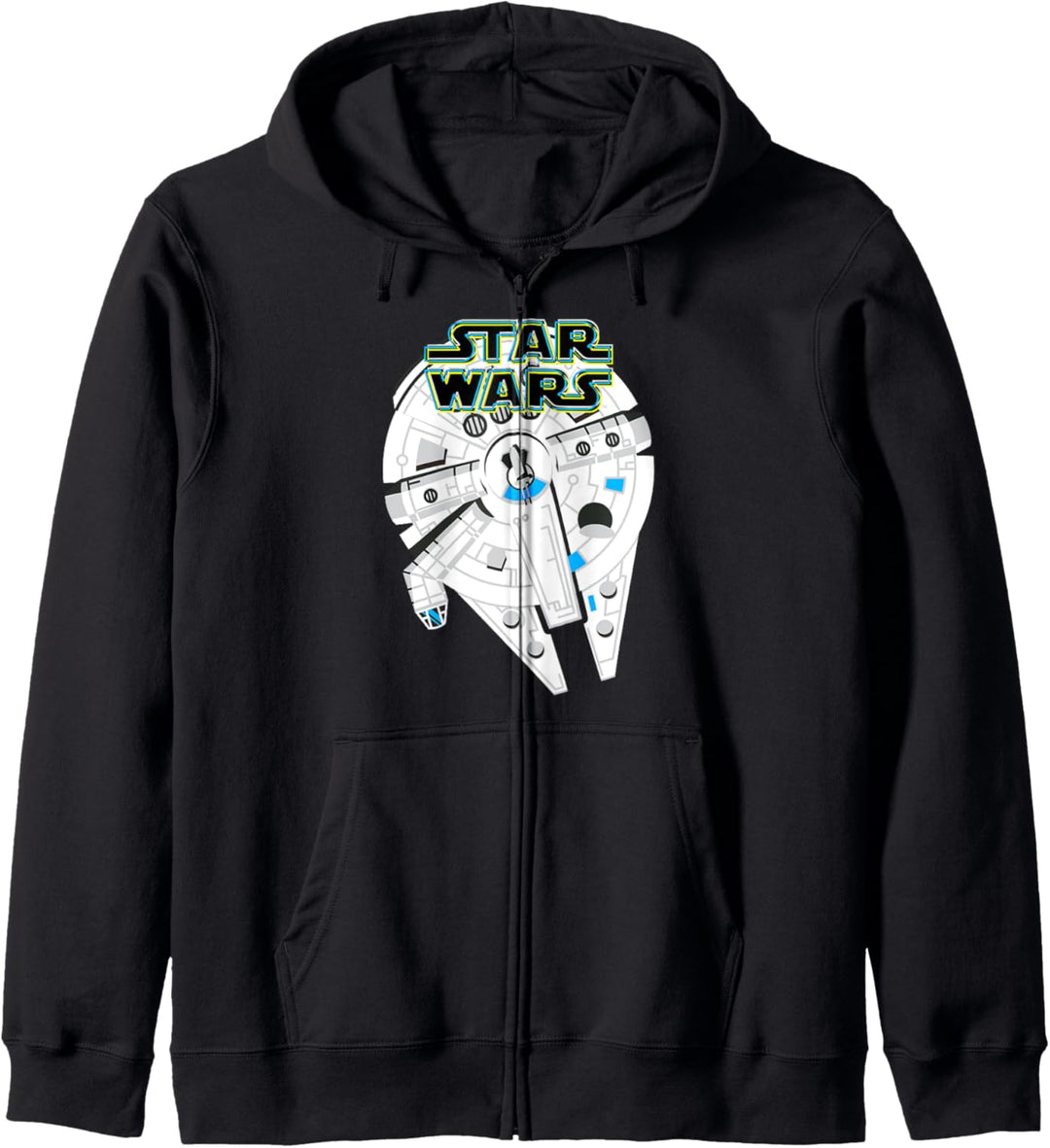 Star Wars Millennium Falcon Simple Logo Kapuzenjacke