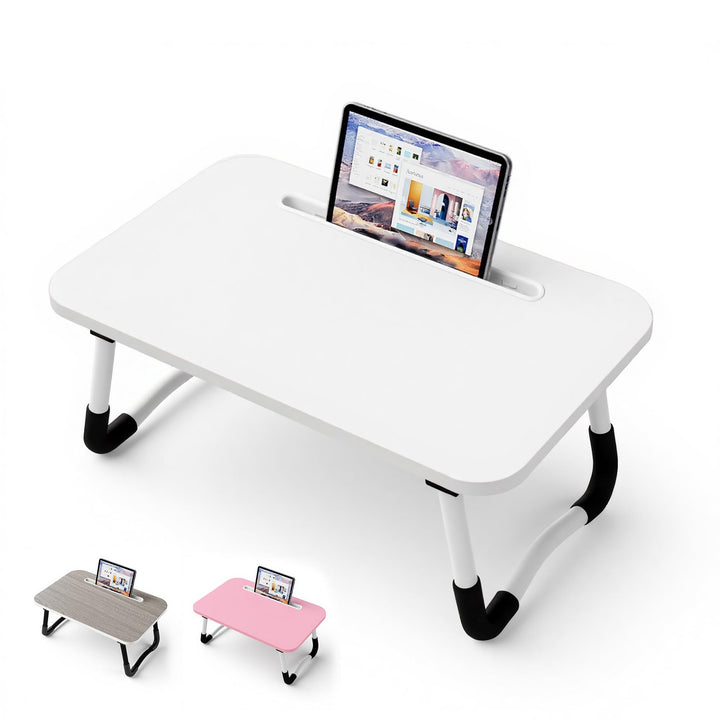 Small Laptop Bett Tisch - Laptoptisch 48 x 30 cm als Frühstückstablett, zum Essen, Lesen, Schreiben,