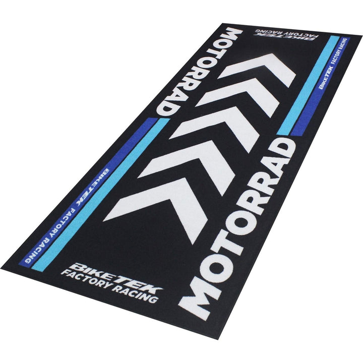 Bike It Teppich Biketek Motorrad Serie 4 Garagenmatte Motorradteppich, Motorrad