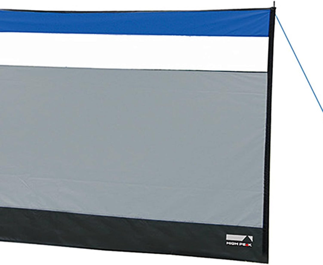 High Peak Windschutz Mistral, Strandschutz mit Lichtquellenfenster, 4 Stahlgestänge, variabler Aufba
