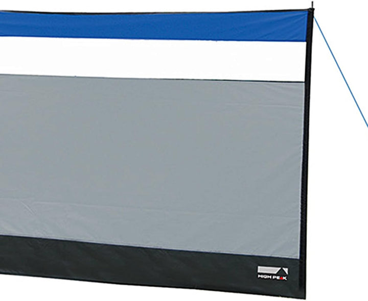 High Peak Windschutz Mistral, Strandschutz mit Lichtquellenfenster, 4 Stahlgestänge, variabler Aufba