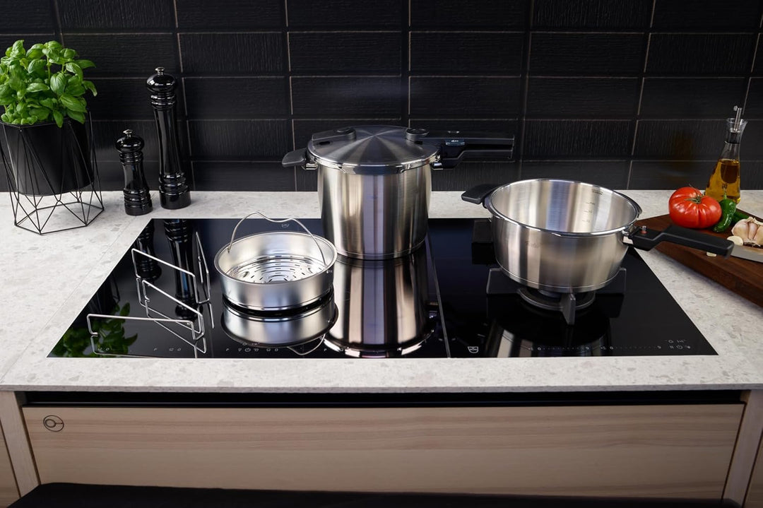 Fissler Vitaquick Premium/Schnellkochtopf-Set 2-teilig, Ø 22 cm (Schnellkochtopf 6 L + 3,5 Liter) m.