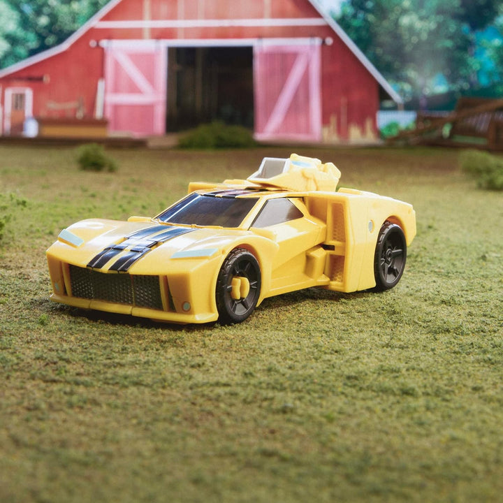 Transformers Spielzeug EarthSpark Deluxe-Klasse Bumblebee, 12,5 cm grosse Action-Figur, Roboterspiel