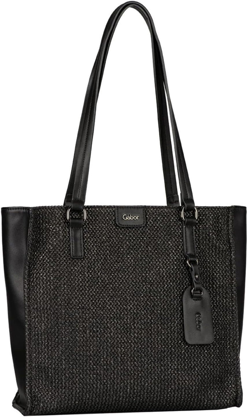 Gabor bags , LORI, Damen, Shopper, L, schwarz, 42x13x30cm