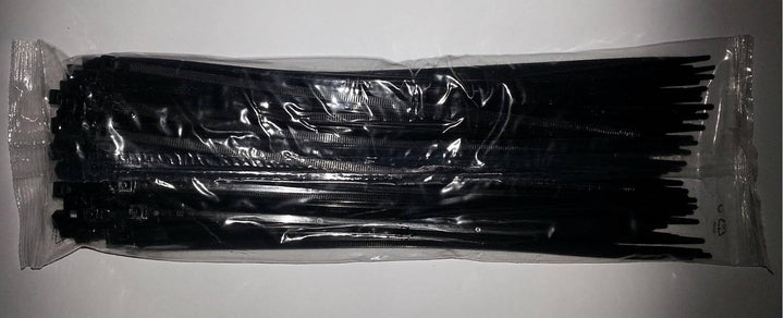 Kabelbinder 300mm Schwarz 100Stck. | Premiumqualität von PC24 Shop & Service