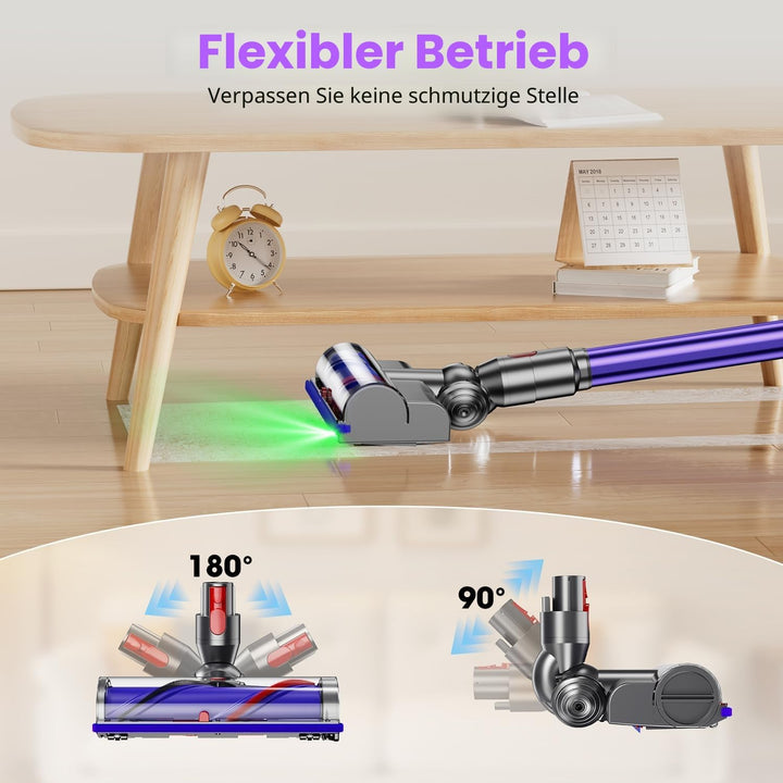 Electric Brush Compatible with Dyson V7, V8, V10, V11, V15 Vacuum Cleaner Attachment, Part Direct Dr