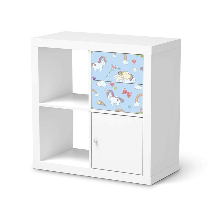 Kinder Möbelfolie - passend für IKEA Kallax Regal Schubladen I Tolle Kinderzimmer Einrichtung - Möbe