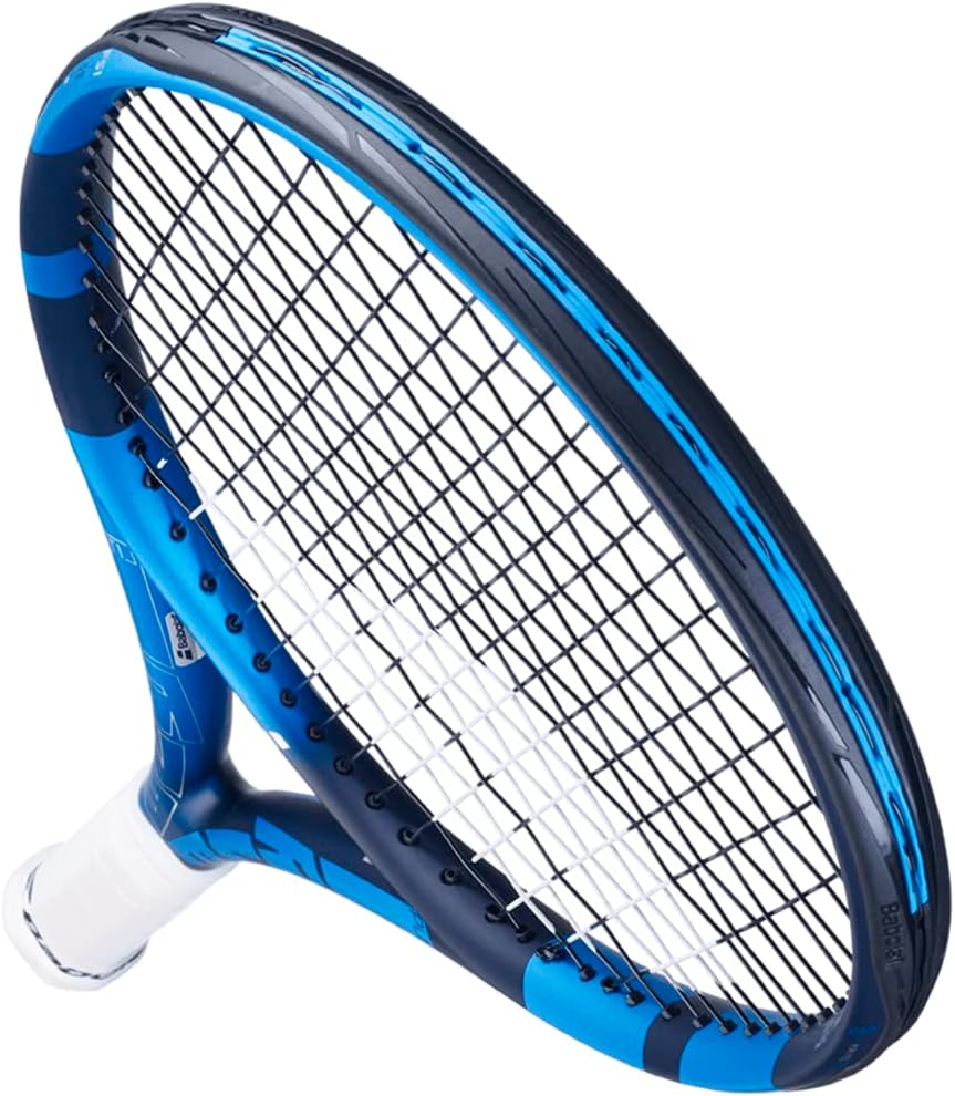 Babolat Pure Drive Lite Tennisschläger (10. Generation), besaitet mit 16 g weissem Babolat Syn Gut b