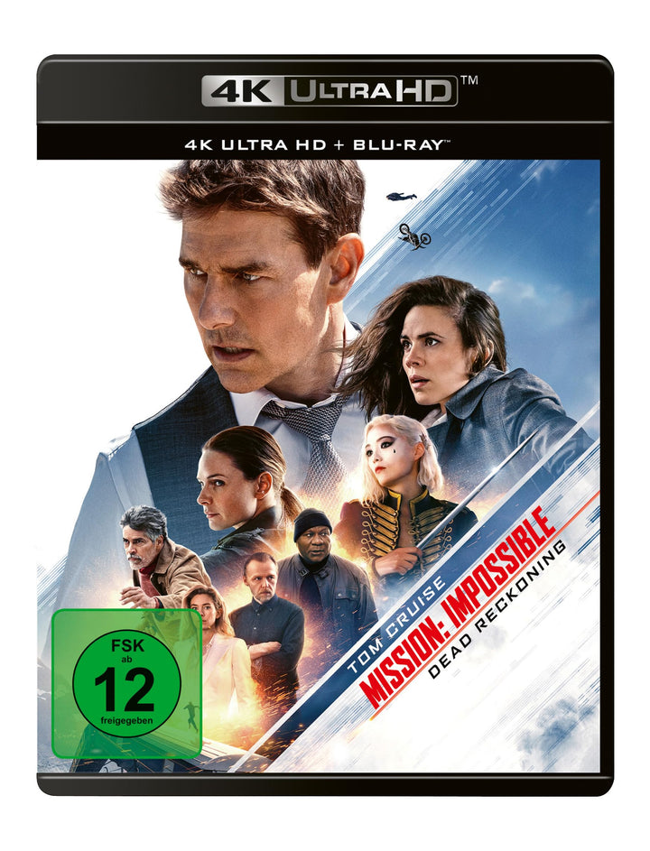Mission: Impossible Dead Reckoning [4K Ultra HD] + [Blu-ray] + [Bonus Blu-ray], 4K