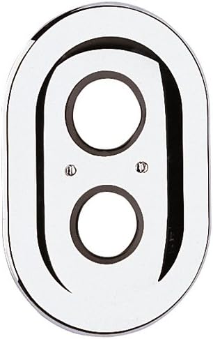 GROHE Rosette oval (Original Ersatzteil, Robust, Langlebig, Herstellergarantie: 5 Jahre), Chrom, 471