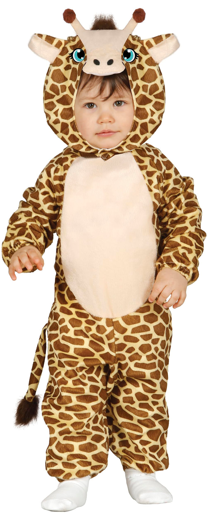 FIESTAS GUIRCA, S.L. Somalische Giraffe Kostüm für Baby T-6/12 Monate 80/86 (12-18 Monate), 80/86 (1