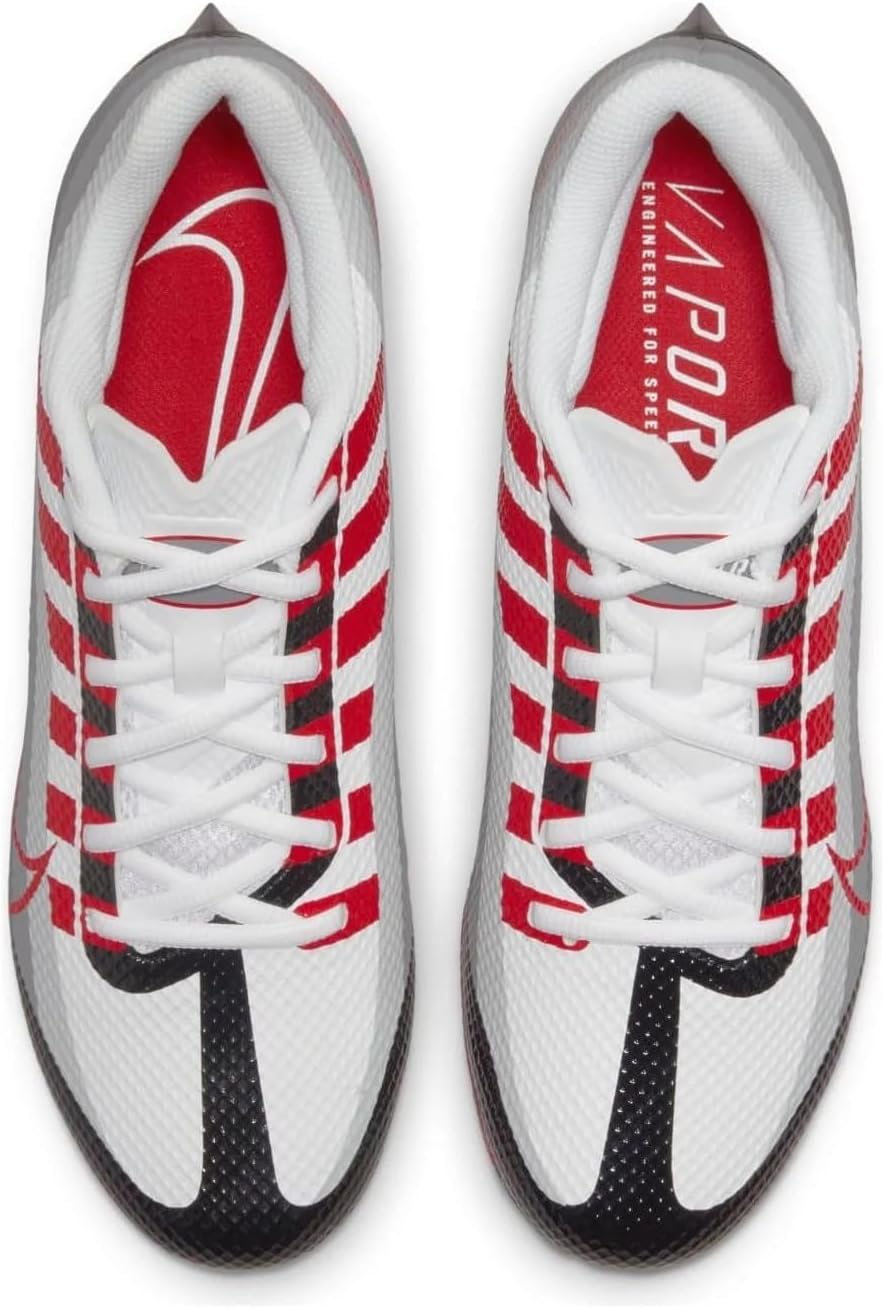 Nike Herren Lunar Gato Ii IcFussballschuh 48.5 EU Black University Rot Weiss, 48.5 EU Black Universi