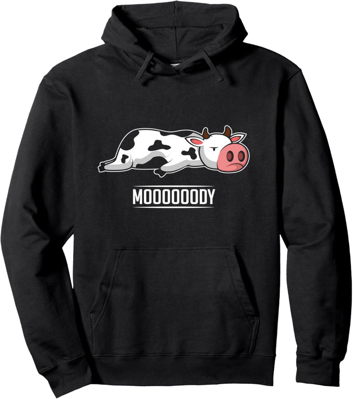 Moooody Moody Person Pullover Hoodie