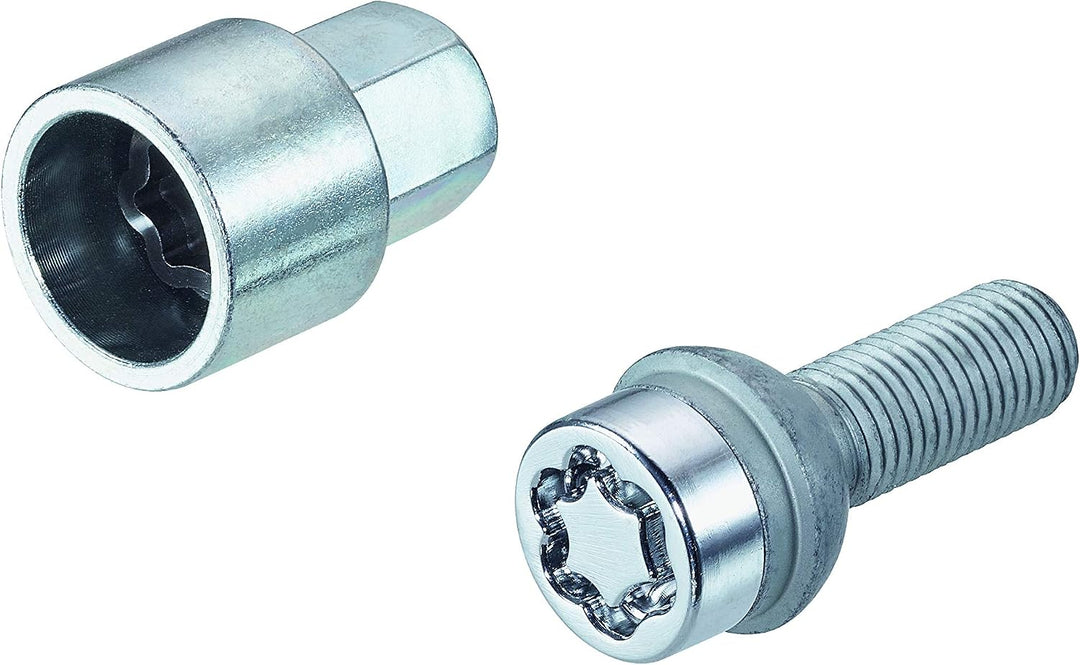 28174SU Radsicherungsbolzen SU (Standard) M14 x 1,50, Kugelsitz, R14, Schaftlänge 56,0 mm, Gesamtlän