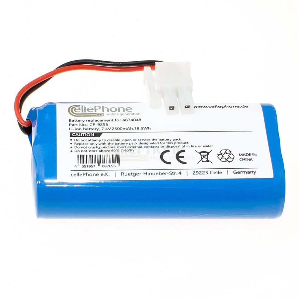Akku Li-Ion kompatibel mit Severin Chill AH 7914 - HV 7144 (Ersatz für 4874048) - 2500mAh / 7,4V