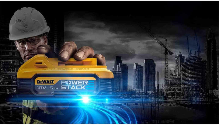 DCB1104H2-QW PowerStack Starter Kit - 2 x 18V XR 5.0Ah POWERSTACK Battery + DCB1104 Charger