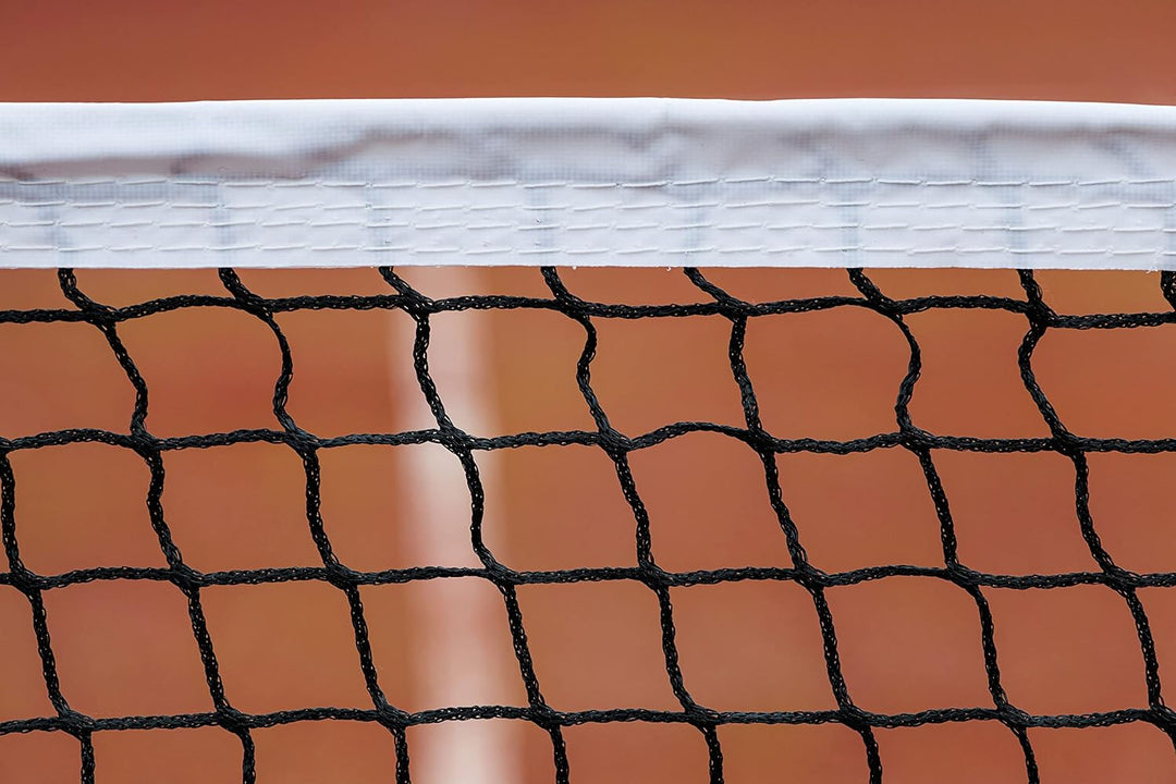 Carrington® 3mm-Tennisnetz - Club Turnier - Spezielles Matschnetz mit schmutzabweisendem Band!