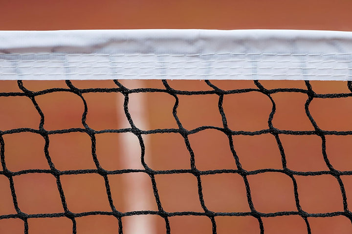 Carrington® 3mm-Tennisnetz - Club Turnier - Spezielles Matschnetz mit schmutzabweisendem Band!