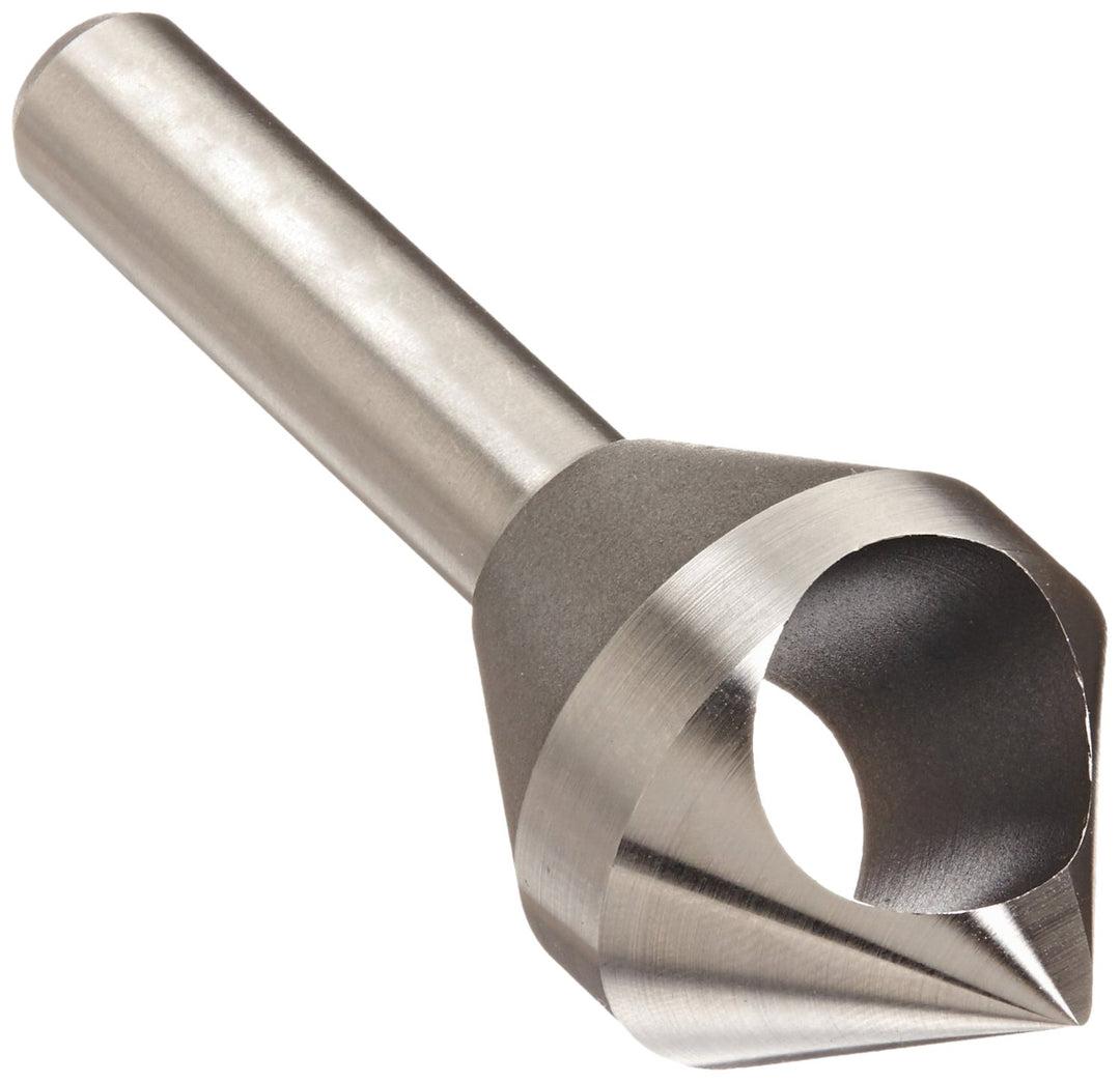 keo 53512 Kobalt-Stahl single-end Kegelsenker, unbeschichtet (hell) Finish, 82 Grad Spitzenwinkel, r