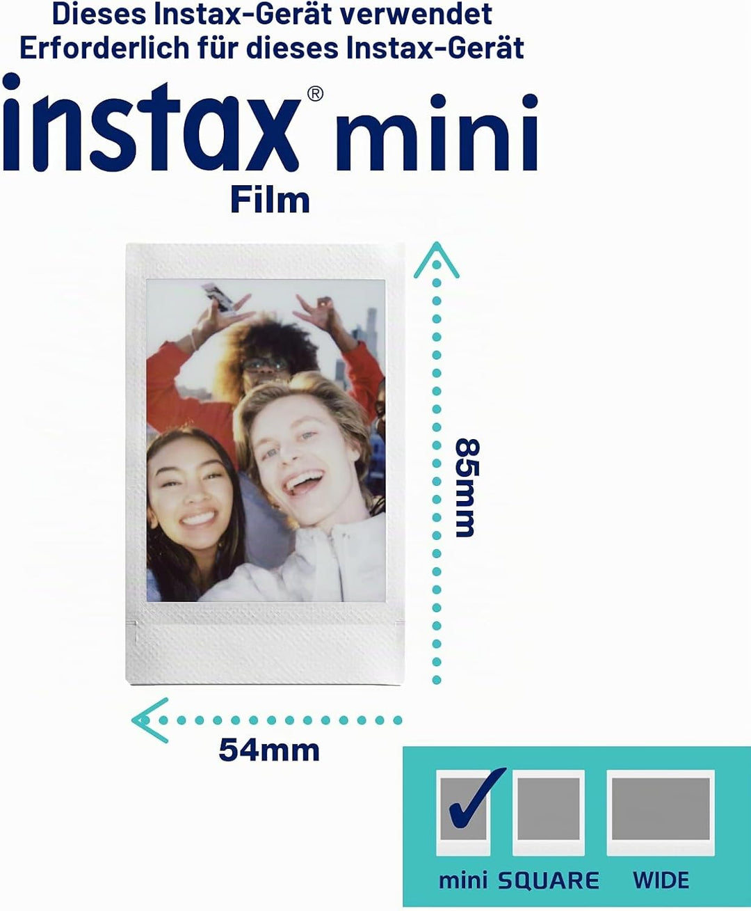 INSTAX Mini 90 NEO Classic, Schwarz Schwarz Kamera