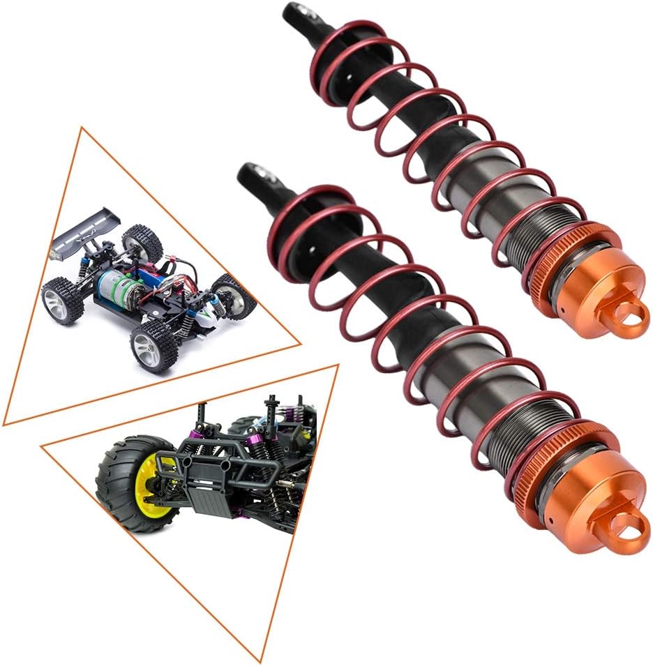 2 Stück Metall-Stossdämpfer-Dämpfer 1/8 RC-Car-Ersatzteilzubehör (120mm), 120mm