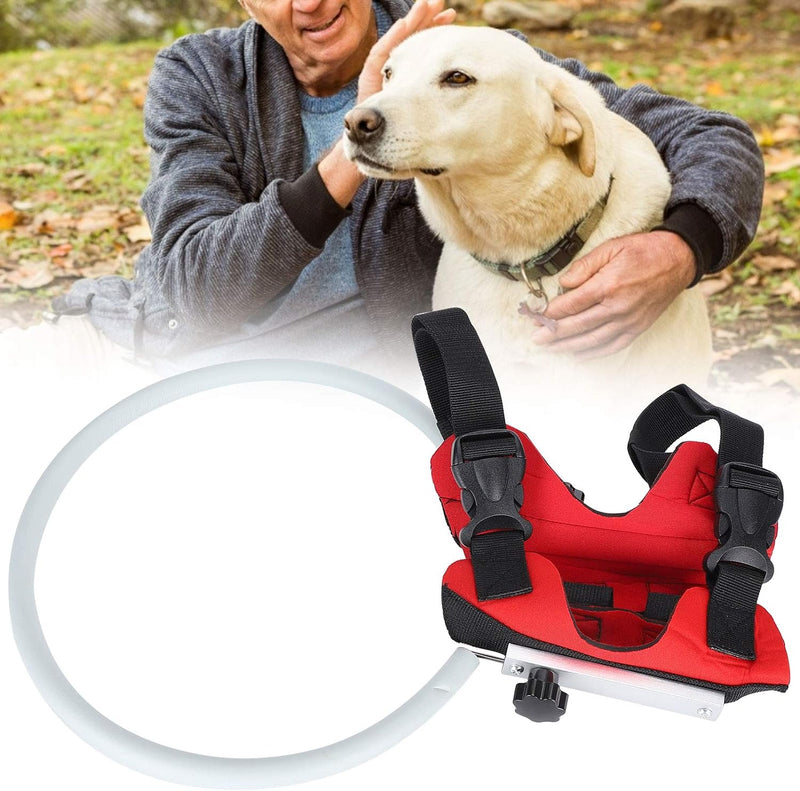 Zerodis Blind Pet Anti-Kollisionsring, Pet Anti-Kollisionsring Verstellbarer Pet Safe Halo-Gurt für