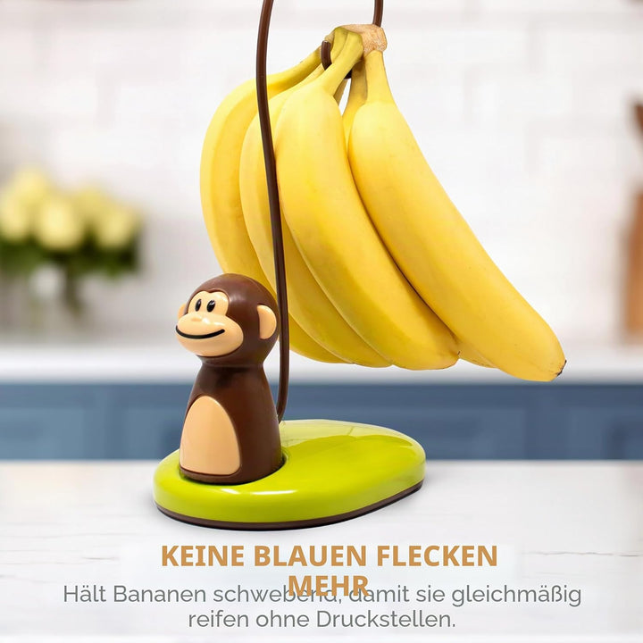 Joie Bananenständer Affe, Kunststoff, Mehrfarbig, 14,6 x 11,4 x 29,2 cm Einzeln, Einzeln