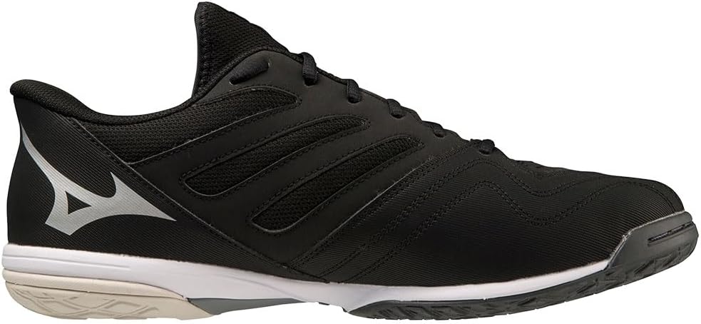 Mizuno Unisex Wave Gk Indoor 47 EU Schwarz Silber Weiss, 47 EU Schwarz Silber Weiss