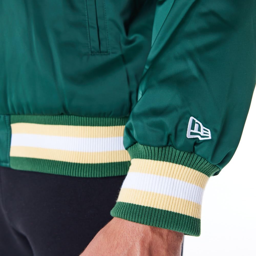 New Era NBA Bomber Milwaukee Bucks Jacke Bomberjacke Grün M, Grün M