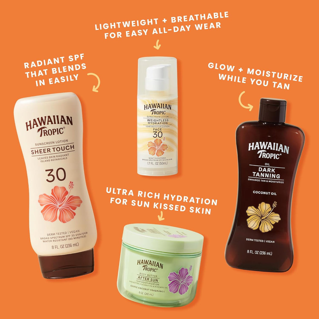 Hawaiian Tropic Silk Hydration Weightless Face Lotion LSF 30, 48 ml