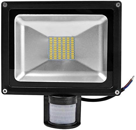 50W LED SMD Strahler Fluter Aussen Flutlicht Strahler mit PIR Bewegungsmelder Fluter Wasserdicht IP6