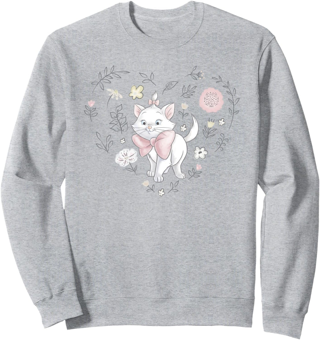 Disney Classic Marie Heart Sweatshirt