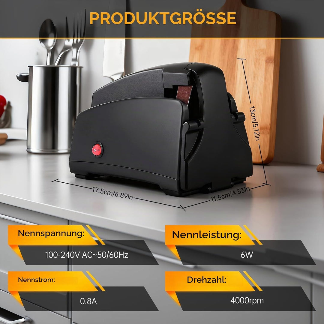Messerschärfer Elektrisch, Band Messerschleifmaschine, Messerschärfer Profi mit Austauschbare Schlei