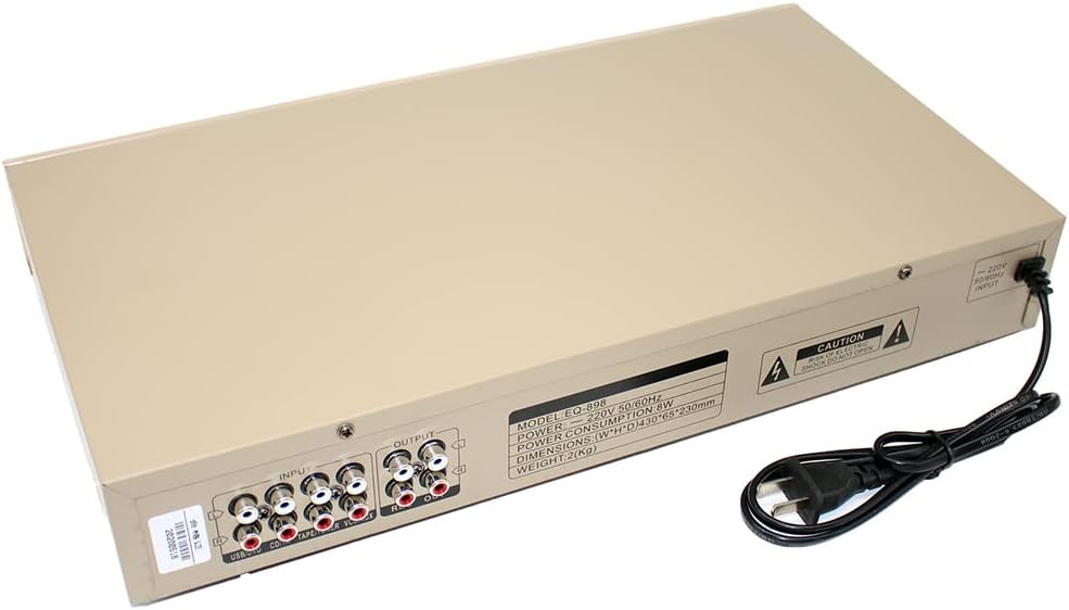 LeTkingok 220 V Hifi Digital Hd Stereo Vorverstärker Equalizer Eingebauter Usb Bluetooth Home Stage