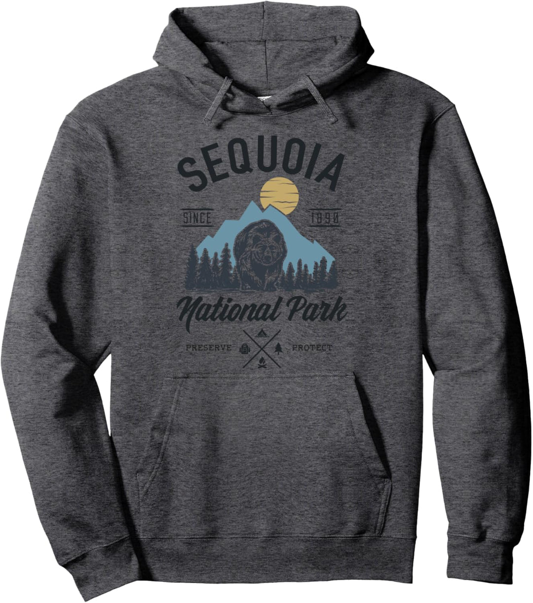 Sequoia National Park novelty hiking camping T Shirt Pullover Hoodie